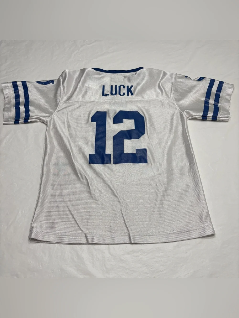 NFL Indianapolis Colts Andrew Luck #12 White Jersey Youth Large 10/12